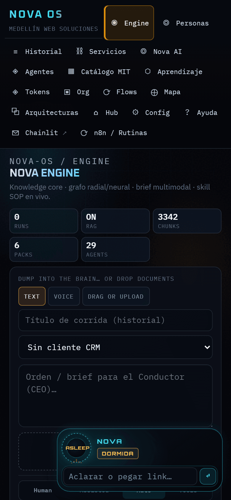 Engine en mobile