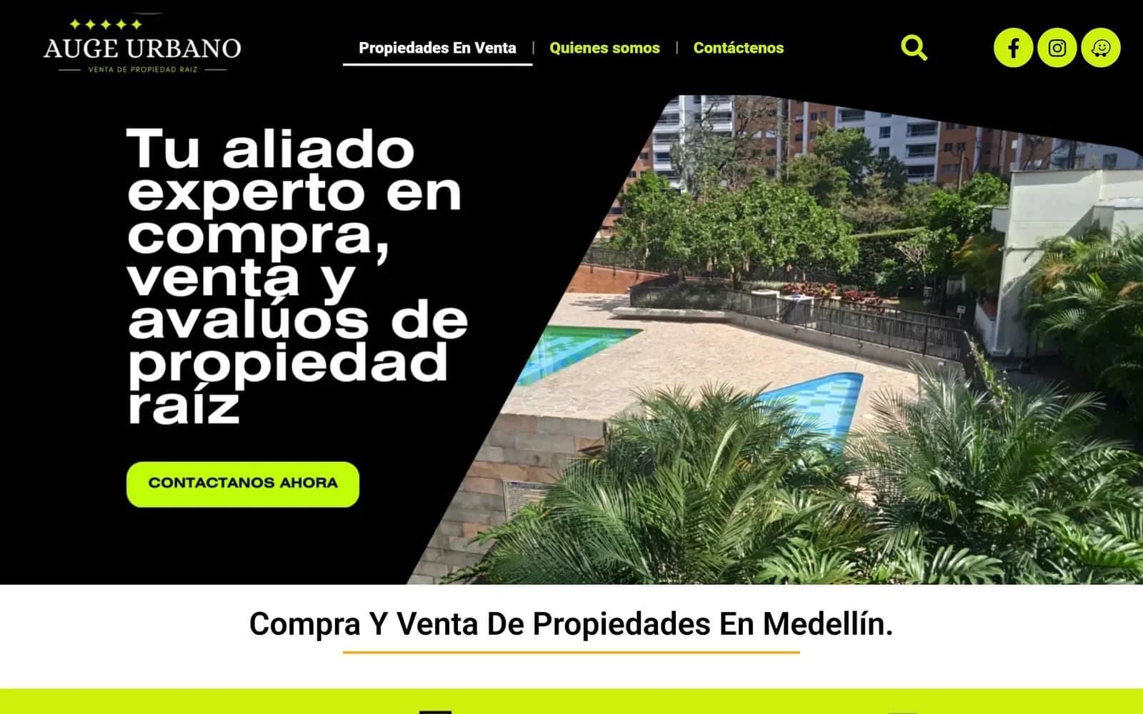 Plataforma PropTech End-to-End (Auge Urbano)